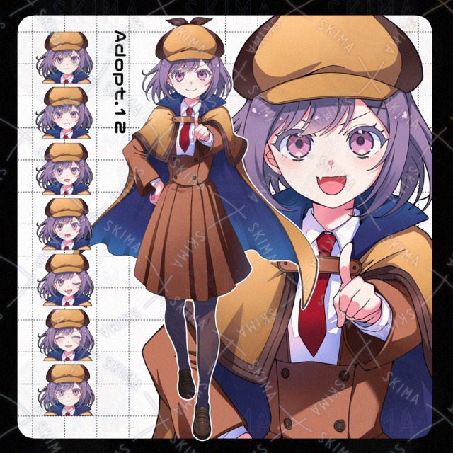 Adopt12［表情9種］の商品画像