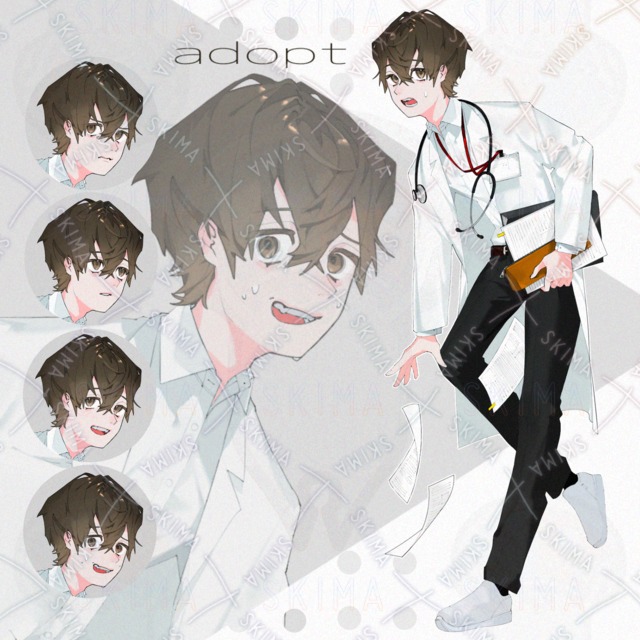 adopt 男性＋小物