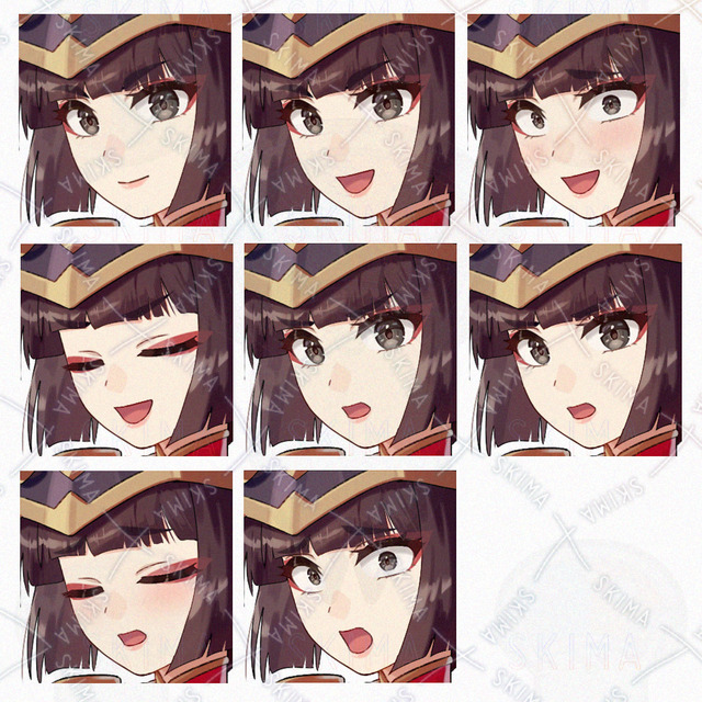 太刀 和服 鎧 (表情8種)の商品画像2枚目