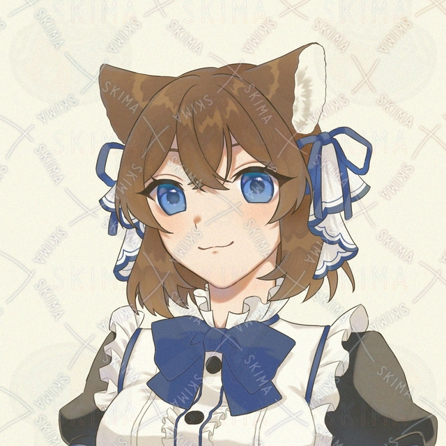 SNS icon Cat ear maid Girl 的商品圖片