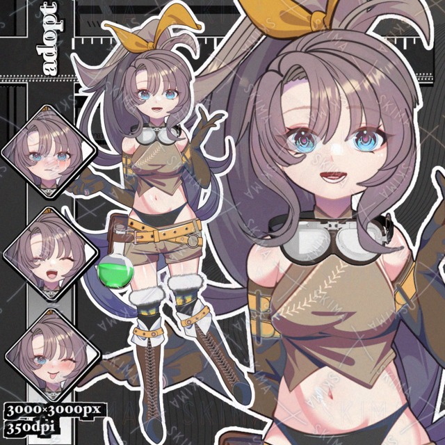 adopt【8가지 표정 상품 이미지