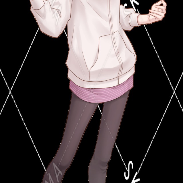 スマホを持ったパーカーの女の子 スキマ スキルのオーダーメイドマーケット Skima