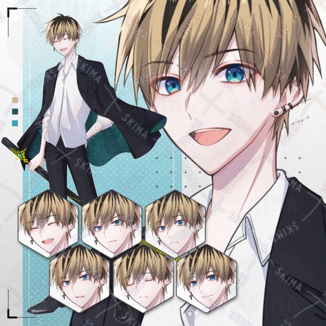 Adopt【表情7種＋武器】