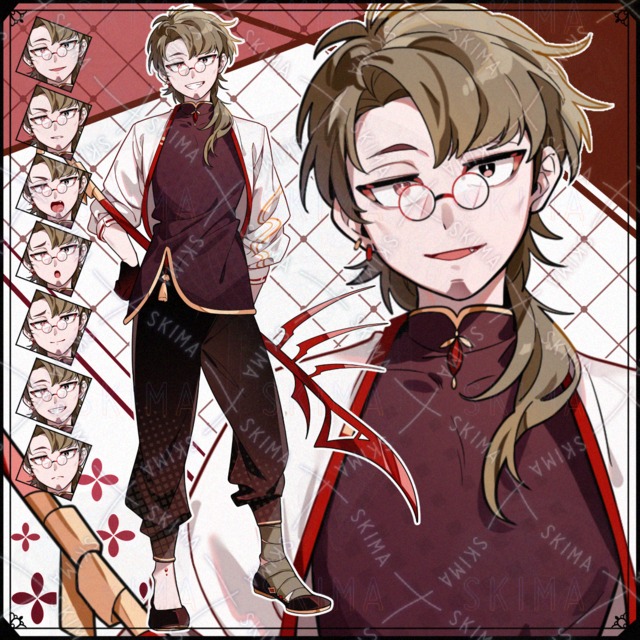 【表情7種】男性