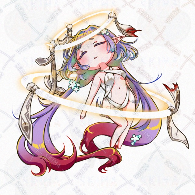 Image 2 of Standing] Sealed Girl