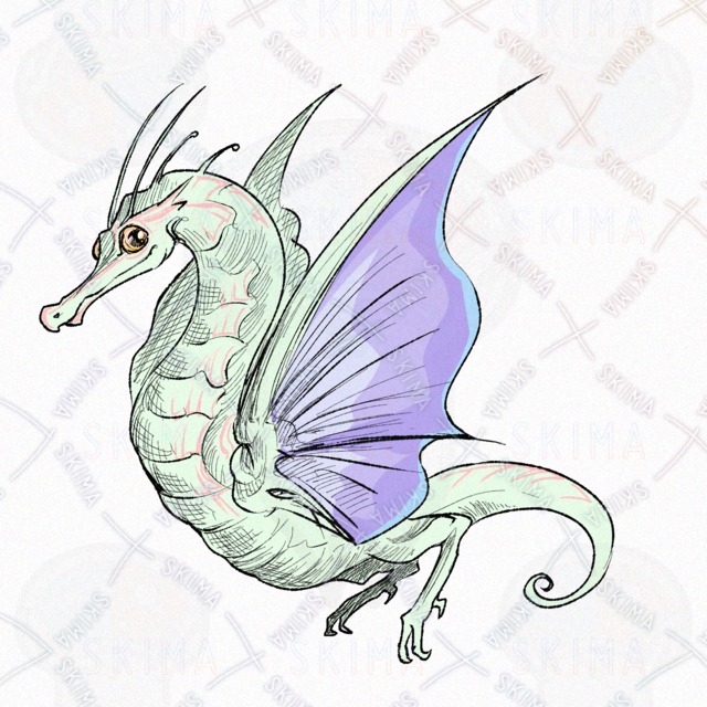 妖精みたいなドラゴン(蝶)の商品画像3枚目