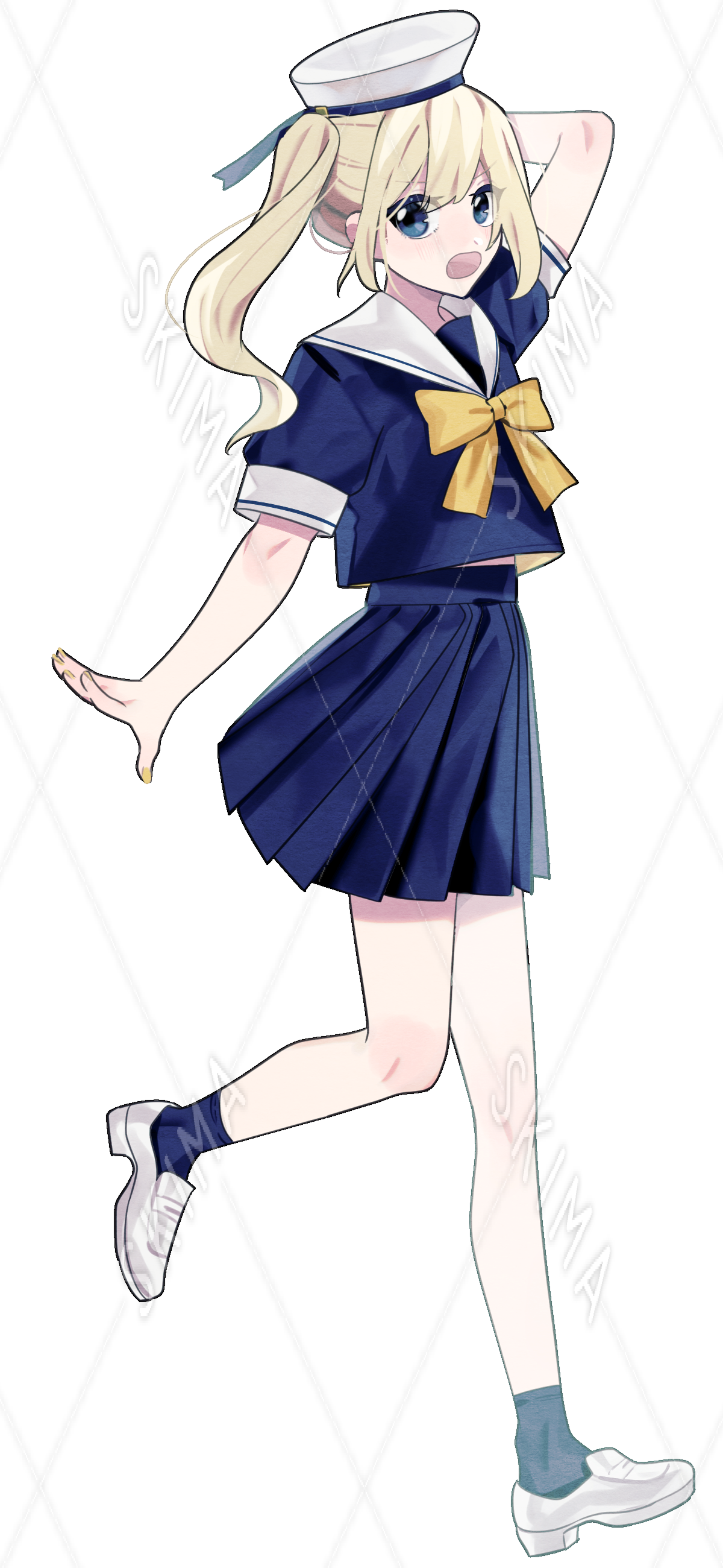 マリンセーラーの少女 表情10種 スキマ スキルのオーダーメイドマーケット Skima