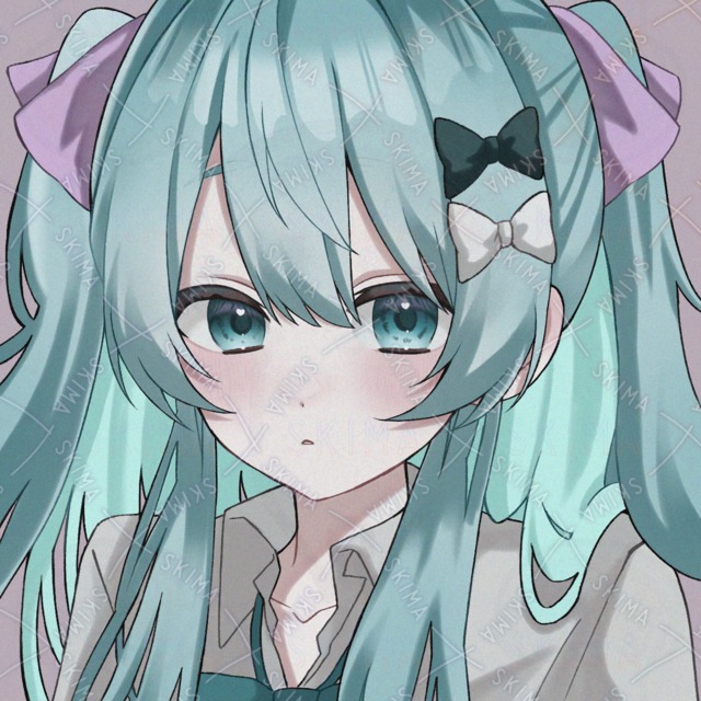 Image of Light blue girl Icon