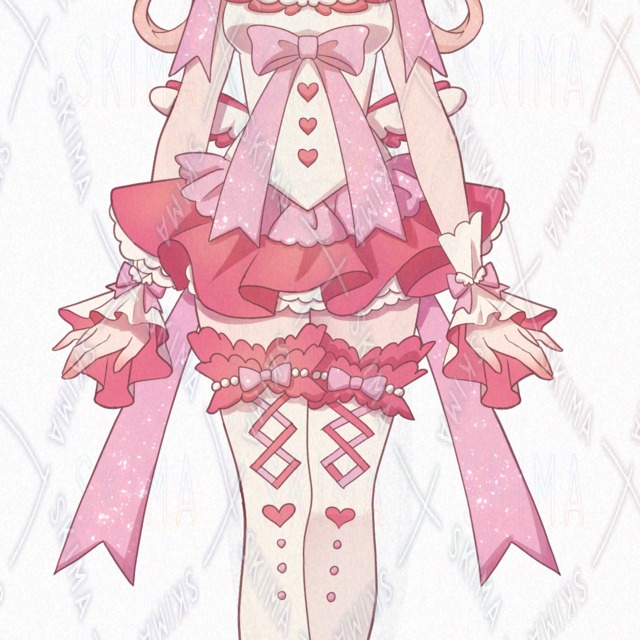 8 kinds of expressions] Pink Magical Girl 的商品圖片第 3 張