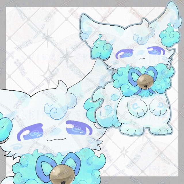 Image of Fluffy Chemo [10 different expressions].