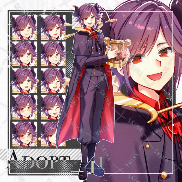 【表情10種】　Adopt_41