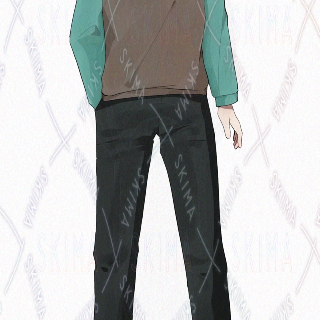 스탠딩그림】남성 조끼 상품 이미지 6번째