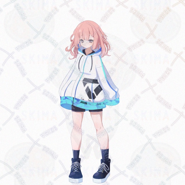 Image 2 of Cyber Girl [7 expressions, 3 battle parts, etc.