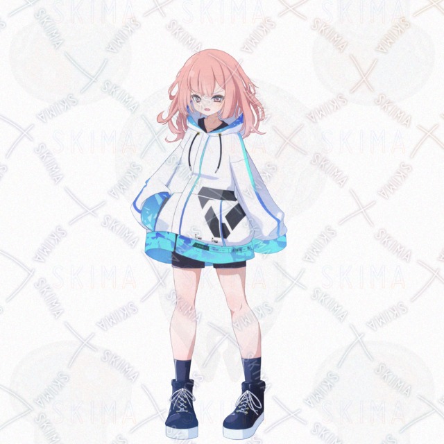 Image 4 of Cyber Girl [7 expressions, 3 battle parts, etc.