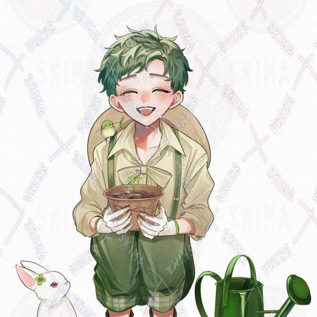 입체그림】새싹을 틔우는 정원사【상업적 이용 가능! 상품 이미지 6번째