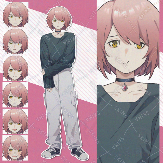 Pink-haired man [6 expressions]. 的商品圖片