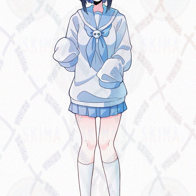 Black-Haired Ghost Girl [Glasses Variation Included] 的商品圖片第 3 張