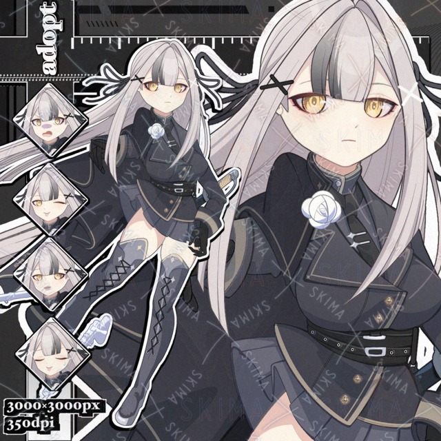 adopt【8가지 표정 상품 이미지