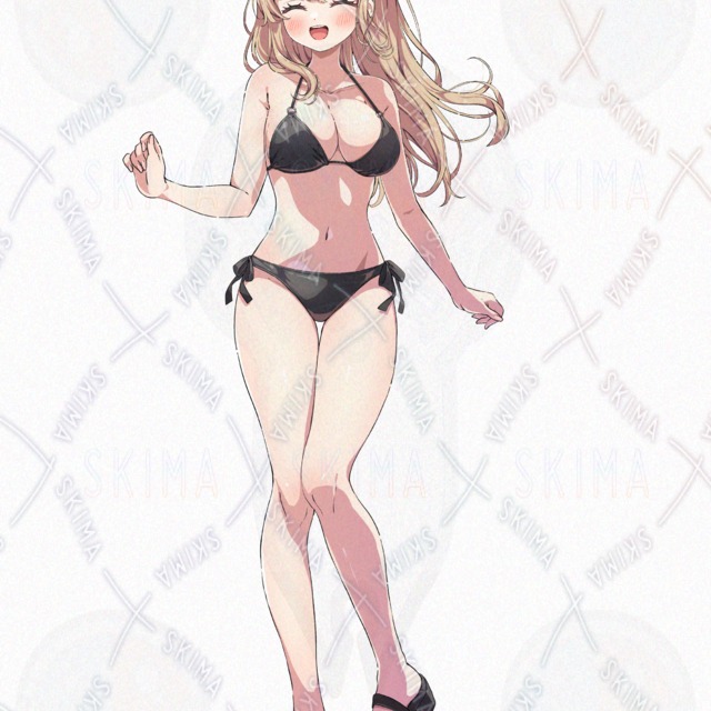 Image 4 of young woman in a bathing suit