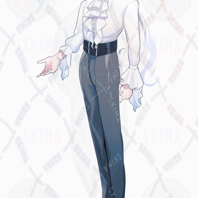 Image 2 of Gray-haired man [7 different facial expressions].