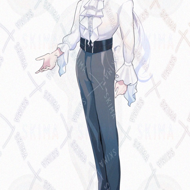 Image 5 of Gray-haired man [7 different facial expressions].