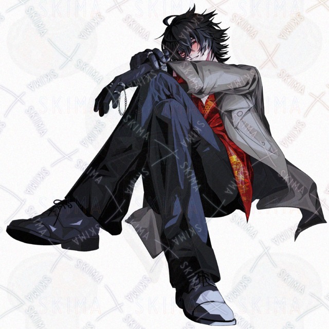 黒髪の男性【表情6種】の商品画像7枚目