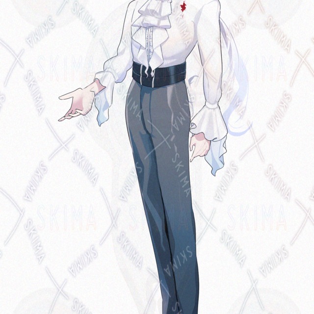 Image 8 of Gray-haired man [7 different facial expressions].