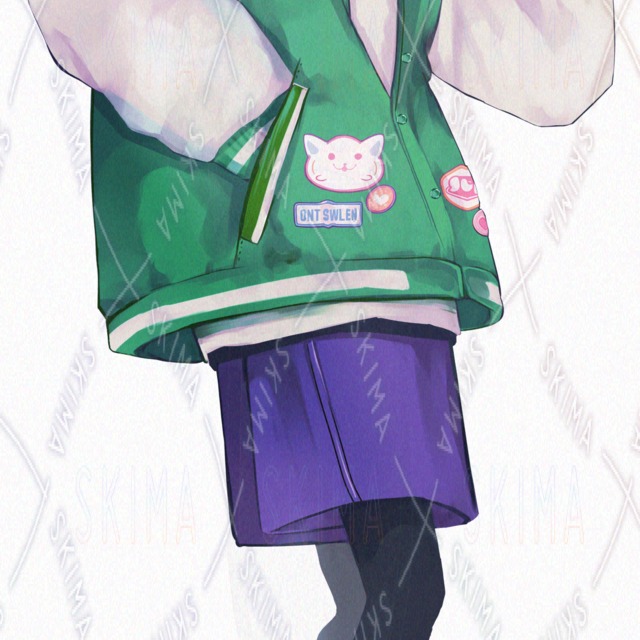 Image 9 of Neutral boy w/SD character [8 expressions, 2 SD characters].