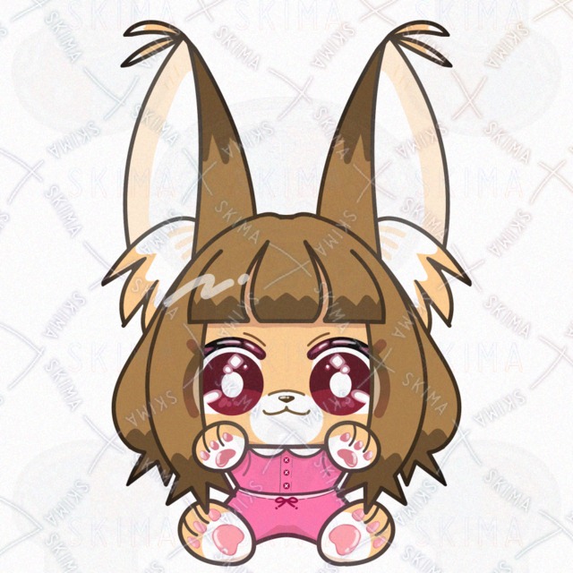 ケモノちゃん（口差分2種・背景透明）の商品画像4枚目