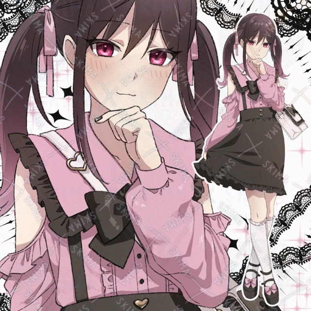 Image of 10 kinds of difference] Mine and mass-produced girls