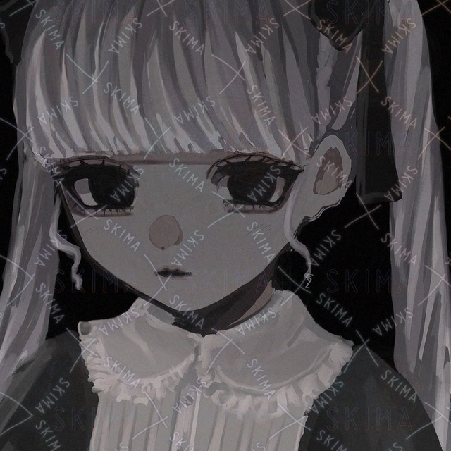 Girl with twin-tail hair 的商品圖片