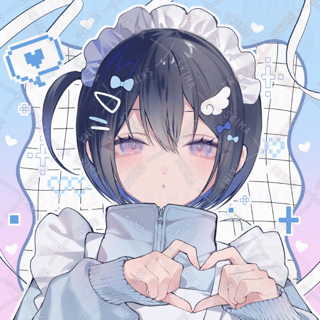 ジャージメイドの女の子