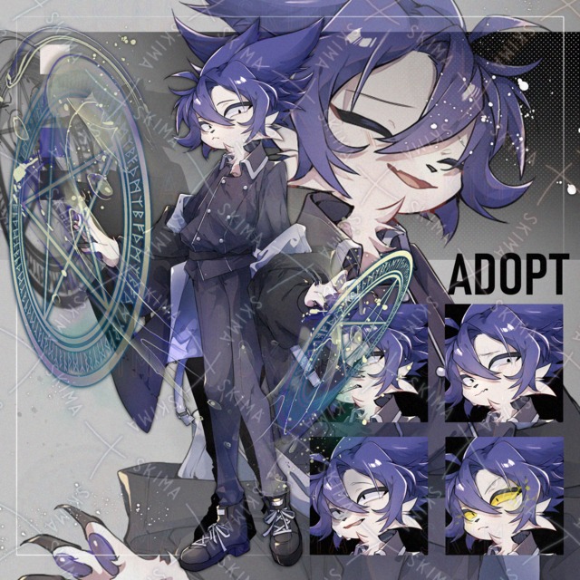 Image of standing] adopt