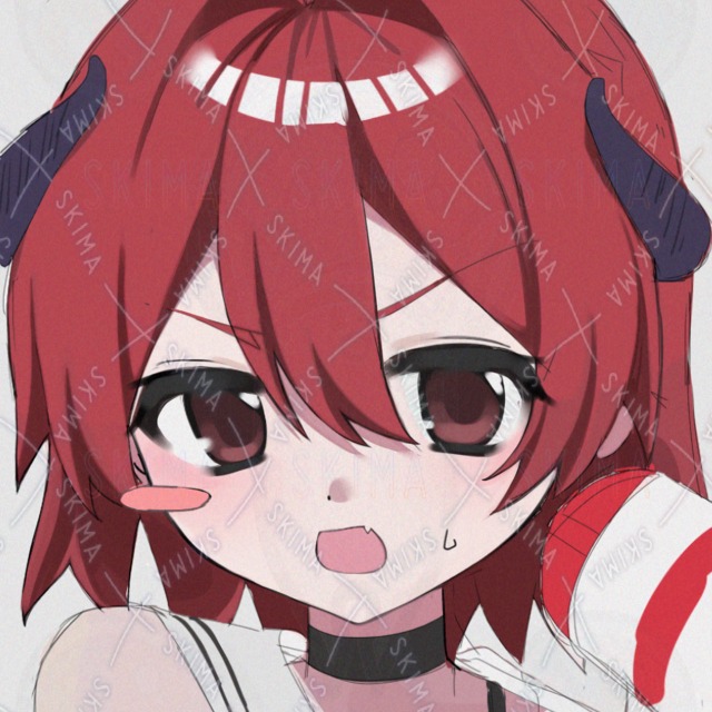 アイコン 女の子 赤髪の商品画像