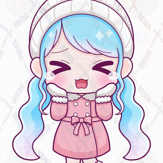 SALE　冬の女の子【表情10種類】の商品画像6枚目