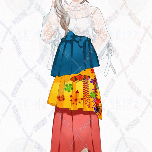 沖縄風【表情差分8種】の商品画像9枚目