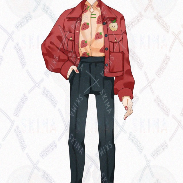 🍎🍓【表情差分8種】の商品画像4枚目