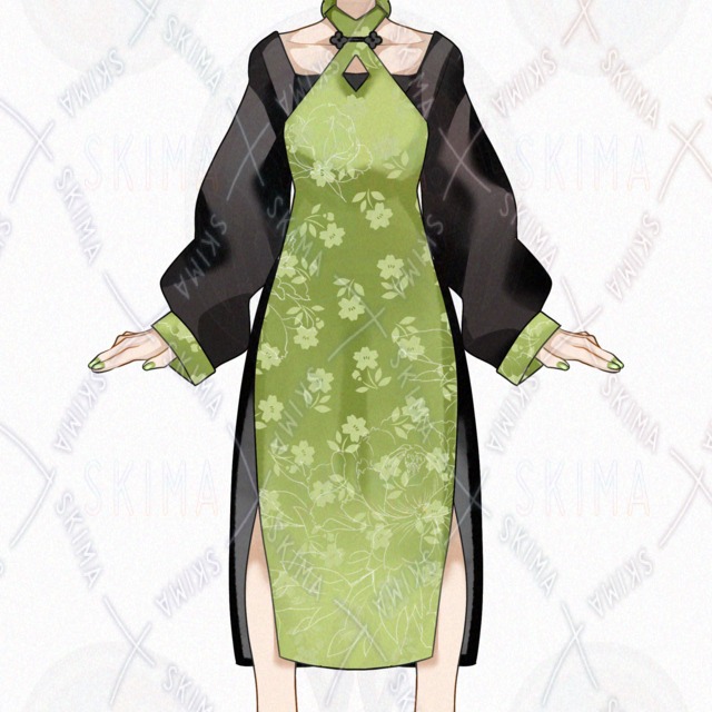 中華少女【表情差分8種】の商品画像3枚目