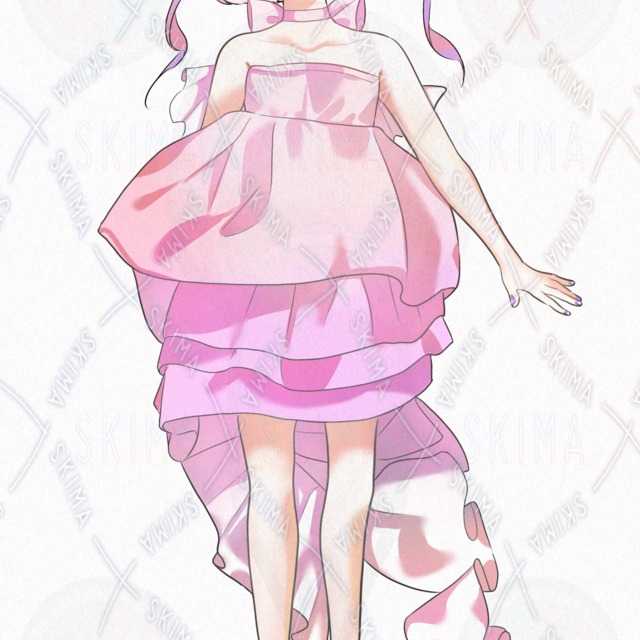 해파리 소녀【표정 차이 8종】표정 차이 상품 이미지 7번째