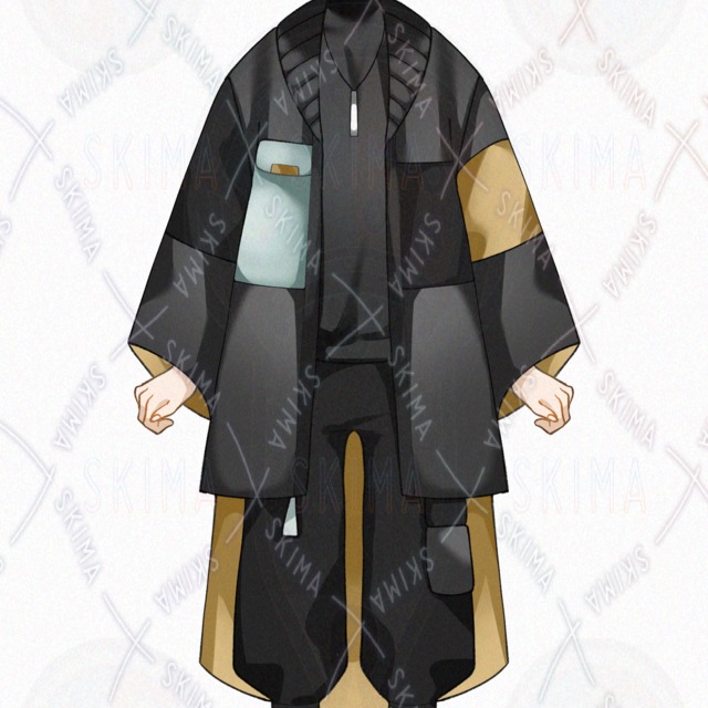 뉴트럴 매쉬 헤어【표정 차이 8종】중립적인 매쉬 헤어 상품 이미지 9번째