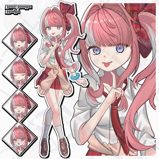 adopt【8가지 표정 상품 이미지