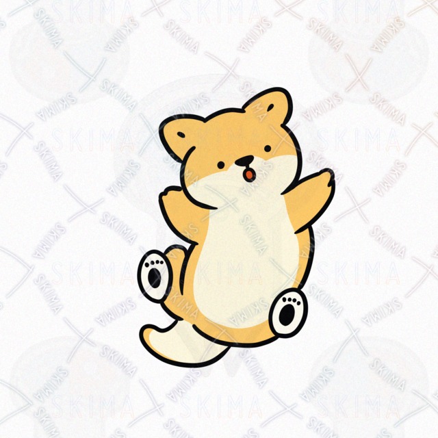 じゃんぴんぐなしばいぬ（表情6種類）の商品画像5枚目