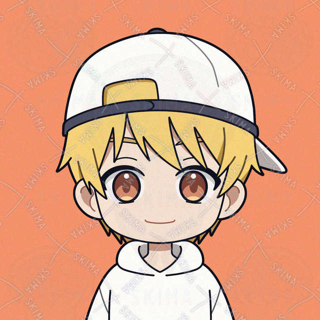 Image of Vibrant male icon