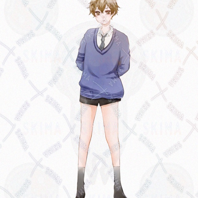 opt販売　男子学生・僕っ子制服・セーター差分ありの商品画像2枚目