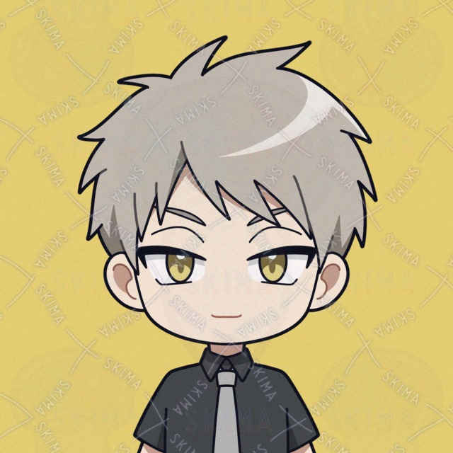 Image of Gray-haired male icon