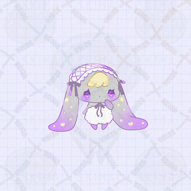 紫×うさぎ　アイコンの商品画像