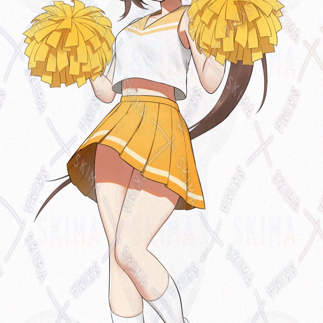 Image 8 of Cheerleader Girl – 5 facial expressions, damaged version, bonus SD included