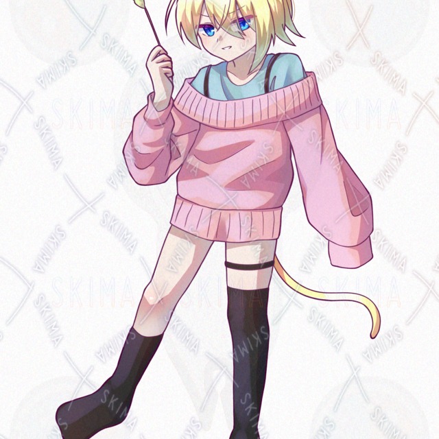 Image 7 of Adopt] A neutral child who loves cats.