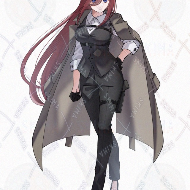 adopt.100赤髪スーツの女の子【表情全5種】の商品画像4枚目