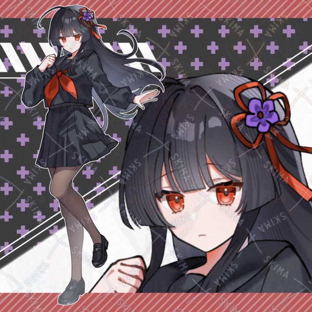 adopt.104 セーラー服の女の子【表情全5種】